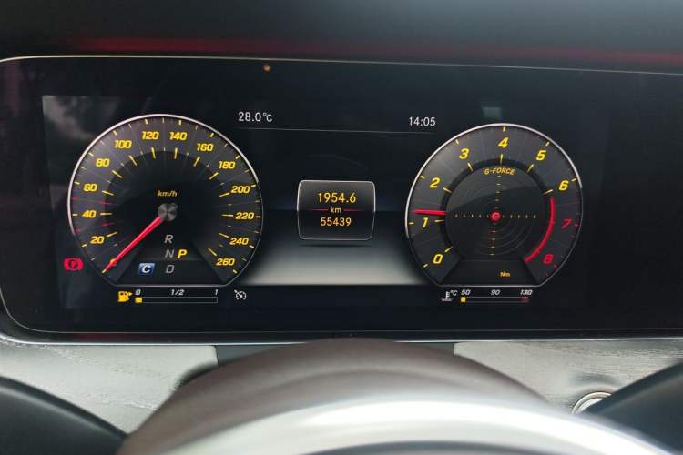 Used Mercedes-Benz CLS 2020 CLS 300 Sport Edition Odometer Close Up