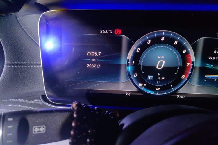 Used Mercedes-Benz CLS 2020 CLS 300 Sport Edition Odometer Close Up