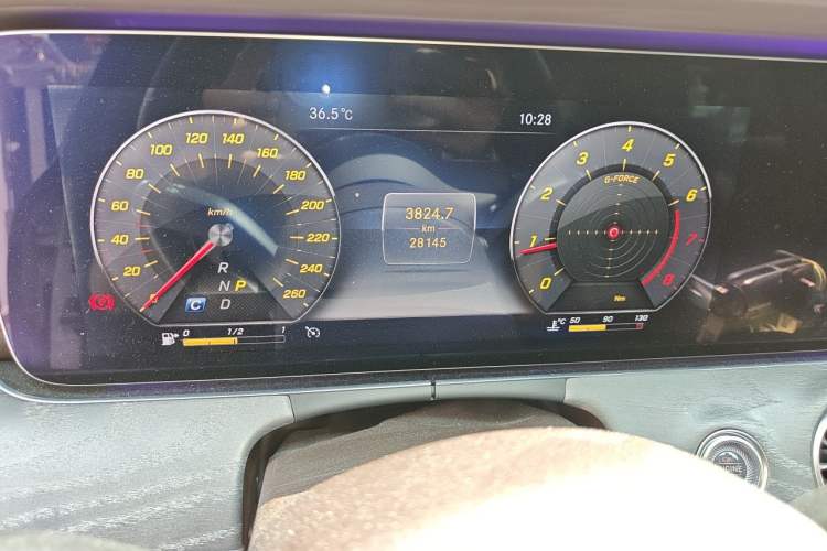 Used Mercedes-Benz CLS 2020 CLS 300 Sport Edition Odometer Close Up
