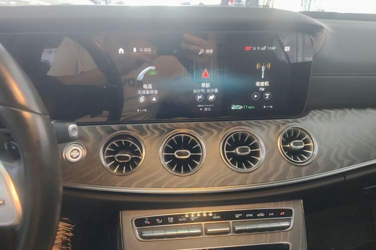 Used Mercedes-Benz CLS 2021 CLS 300 Sport Edition Audio And AC Panel