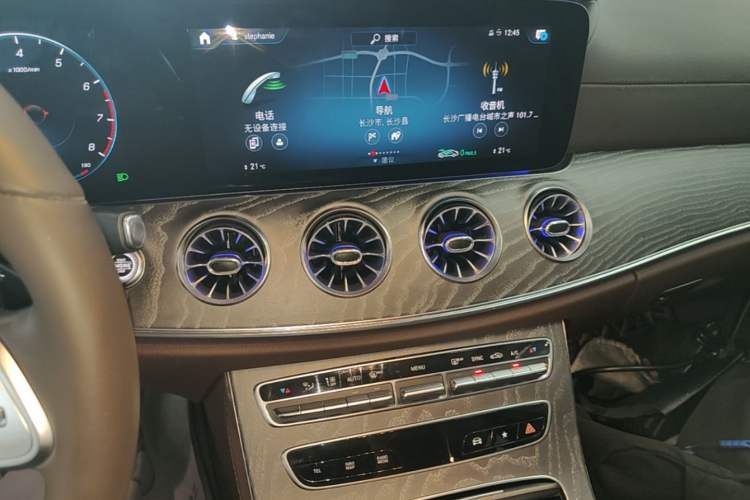 Used Mercedes-Benz CLS 2021 CLS 300 Luxury Model Audio And AC Panel