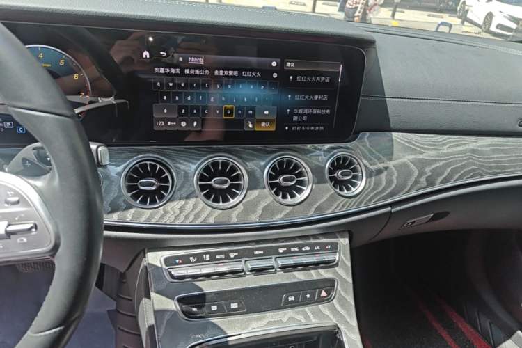Used Mercedes-Benz CLS 2021 CLS 300 Sport Edition Audio And AC Panel