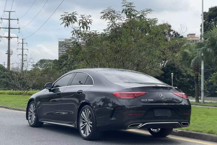 Used Mercedes-Benz CLS 2021 CLS 300 Sport Edition Rear Left 45 Deg