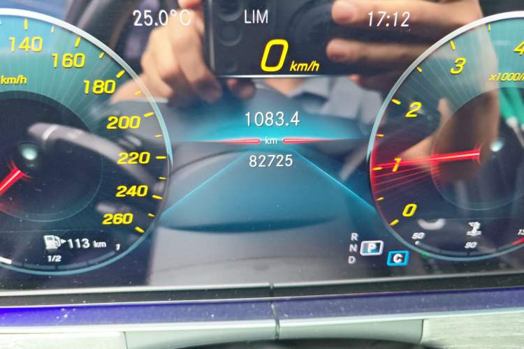 Used Mercedes-Benz CLS 2021 CLS 300 Sport Edition Odometer Close Up