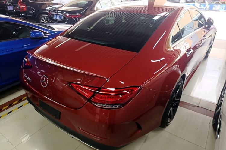 Used Mercedes-Benz CLS 2021 CLS 350 4MATIC Rear Right 45 Deg