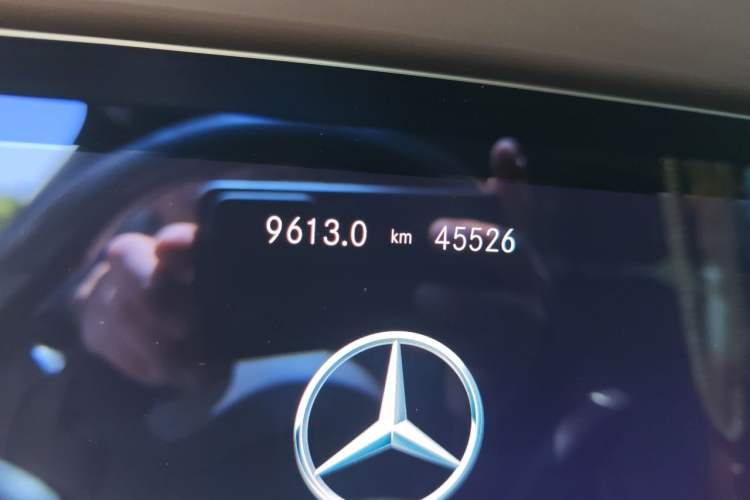 Used Mercedes-Benz CLS 2021 CLS 300 Luxury Model Odometer Close Up