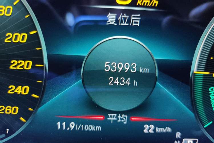 Used Mercedes-Benz CLS 2021 CLS 300 Sport Edition Odometer Close Up