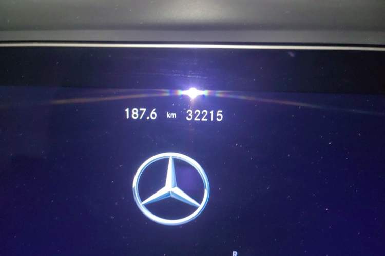 Used Mercedes-Benz CLS 2021 CLS 260 Odometer Close Up