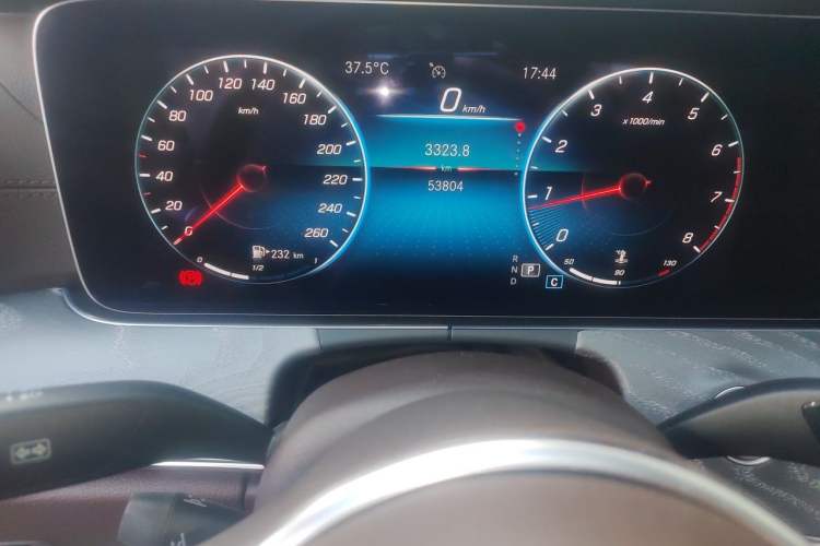 Used Mercedes-Benz CLS 2021 CLS 300 Sport Edition Odometer Close Up