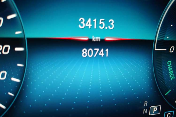 Used Mercedes-Benz CLS 2021 CLS 300 Sport Edition Odometer Close Up