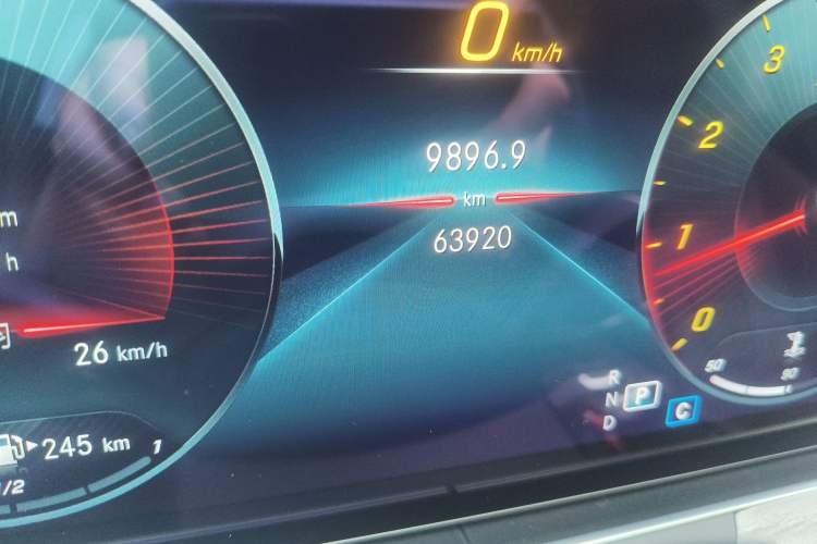 Used Mercedes-Benz CLS 2021 CLS 300 Sport Edition Odometer Close Up