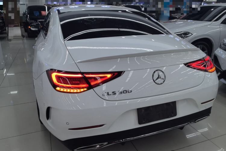 Used Mercedes-Benz CLS 2021 CLS 300 Luxury Model Rear Left 45 Deg