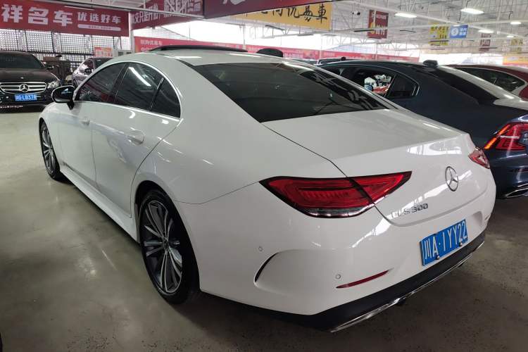 Used Mercedes-Benz CLS 2021 CLS 300 Sport Edition Rear Left 45 Deg