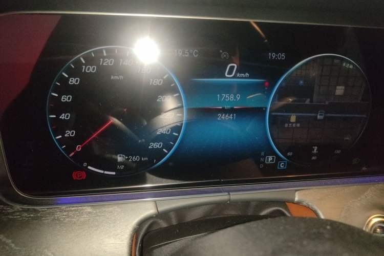 Used Mercedes-Benz CLS 2022 CLS 300 Sport Edition Odometer Close Up