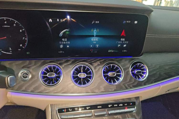 Used Mercedes-Benz CLS 2022 CLS 300 Luxury Model Audio And AC Panel