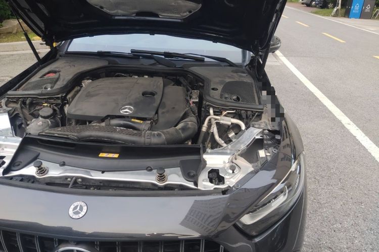 Used Mercedes-Benz CLS 2022 CLS 300 Luxury Model Engine Bay Left