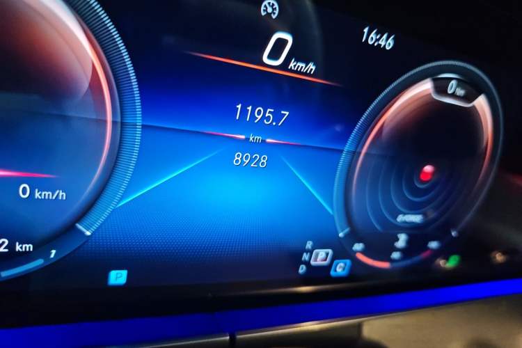 Used Mercedes-Benz CLS 2022 CLS 300 Sport Edition Odometer Close Up