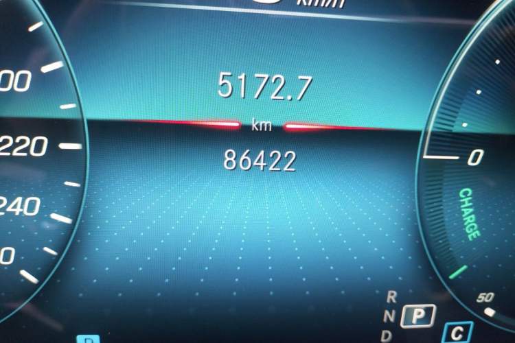 Used Mercedes-Benz CLS 2022 CLS 300 Sport Edition Odometer Close Up