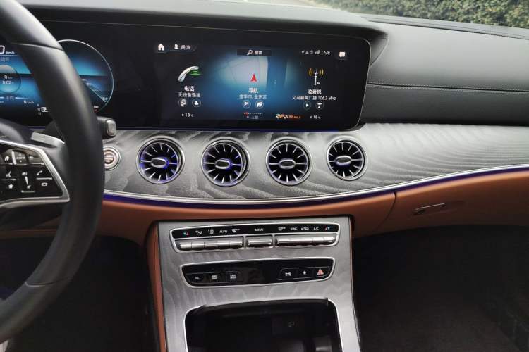 Used Mercedes-Benz CLS 2022 CLS 300 Sport Edition Audio And AC Panel
