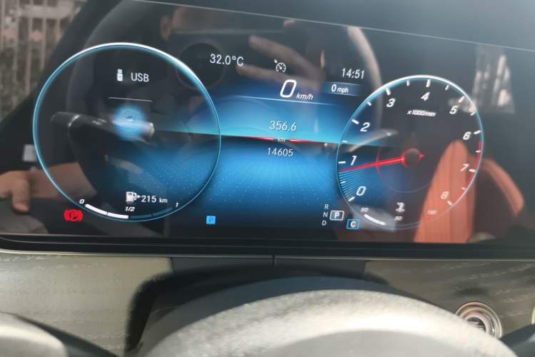 Used Mercedes-Benz CLS 2022 CLS 300 Sport Edition Odometer Close Up