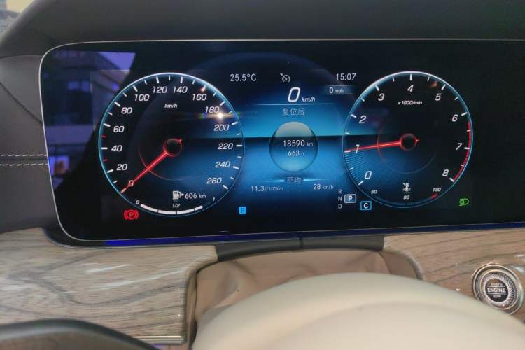 Used Mercedes-Benz CLS 2022 CLS 300 Sport Edition Odometer Close Up