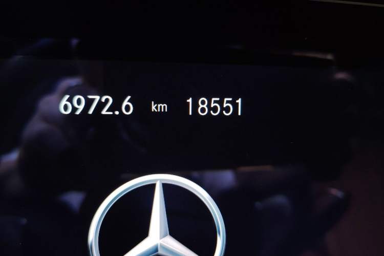 Used Mercedes-Benz CLS 2022 CLS 300 Sport Edition Odometer Close Up