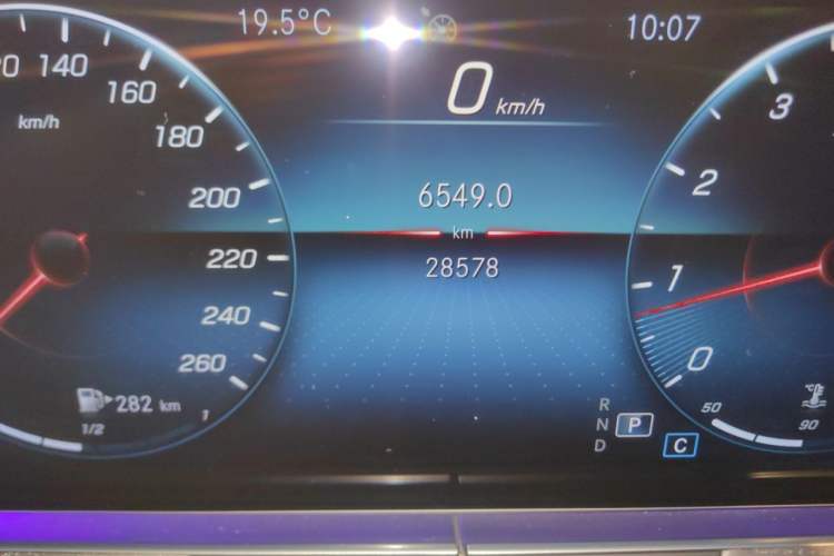 Used Mercedes-Benz CLS 2022 CLS 300 Sport Edition Odometer Close Up