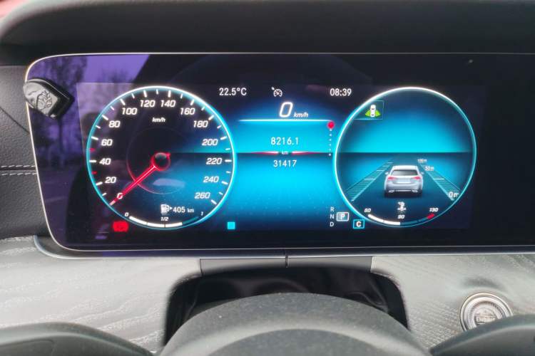 Used Mercedes-Benz CLS 2022 CLS 300 Sport Edition Odometer Close Up