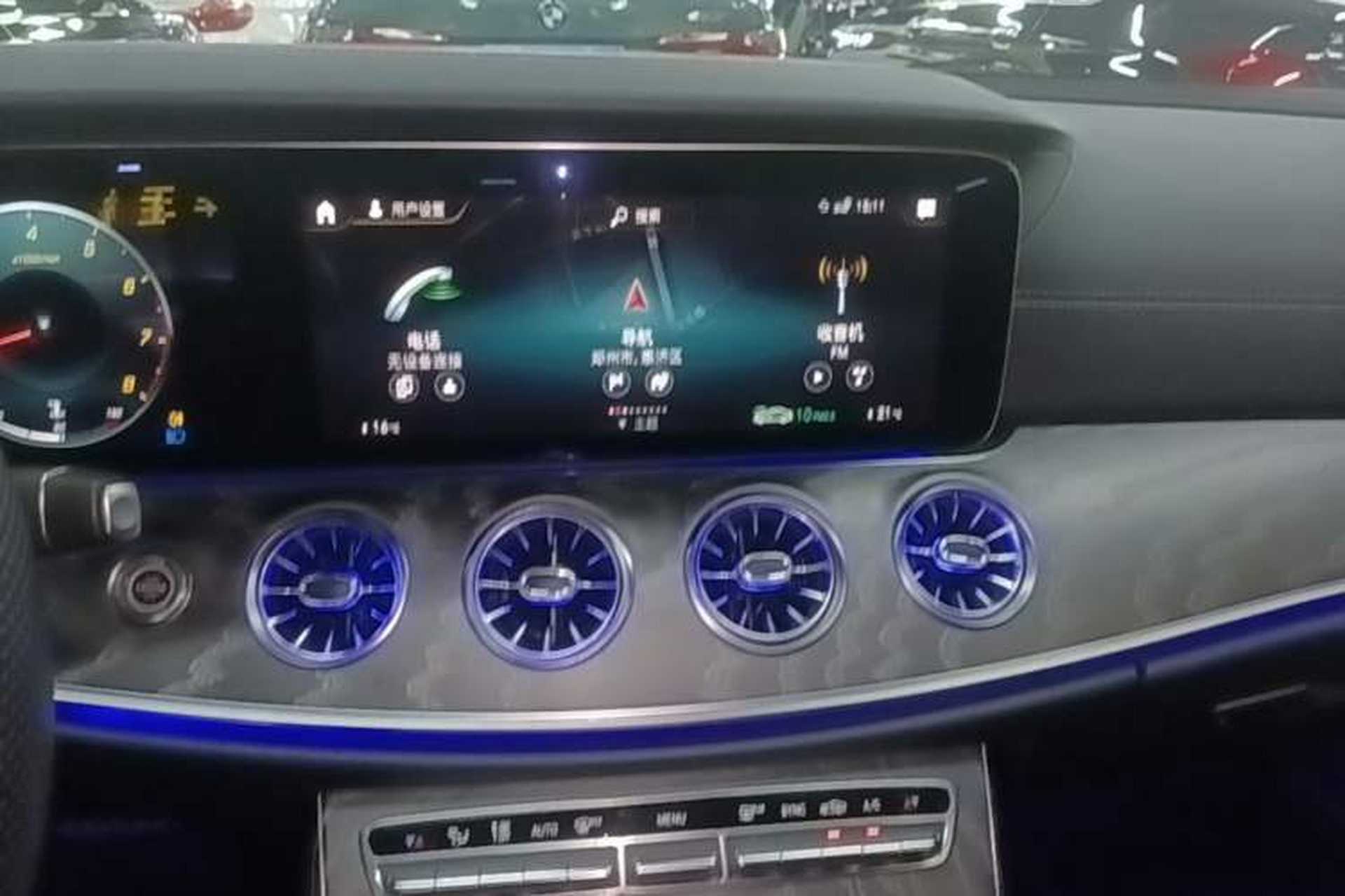 Used Mercedes-Benz CLS 2022 CLS 300 Luxury Model Audio And AC Panel