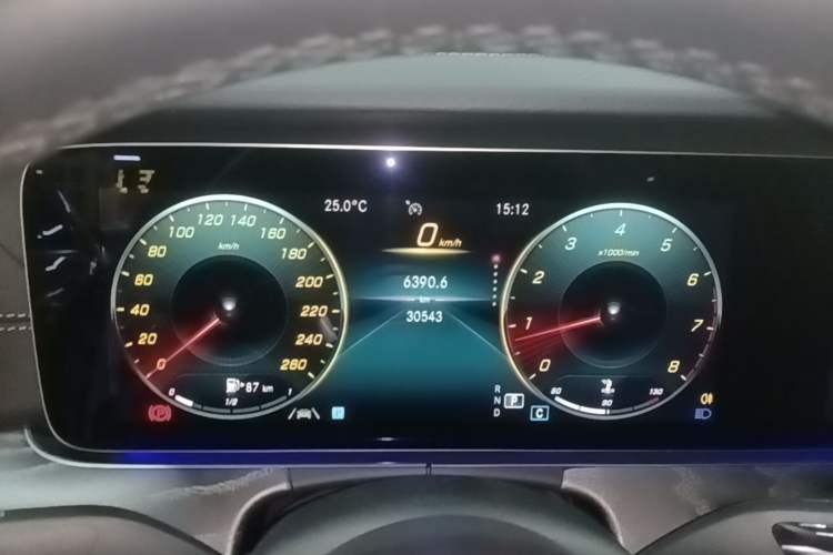 Used Mercedes-Benz CLS 2022 CLS 300 Luxury Model Instrument Cluster