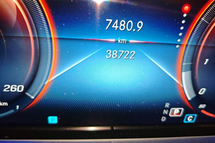 Used Mercedes-Benz CLS 2022 CLS 300 Sport Edition Odometer Close Up
