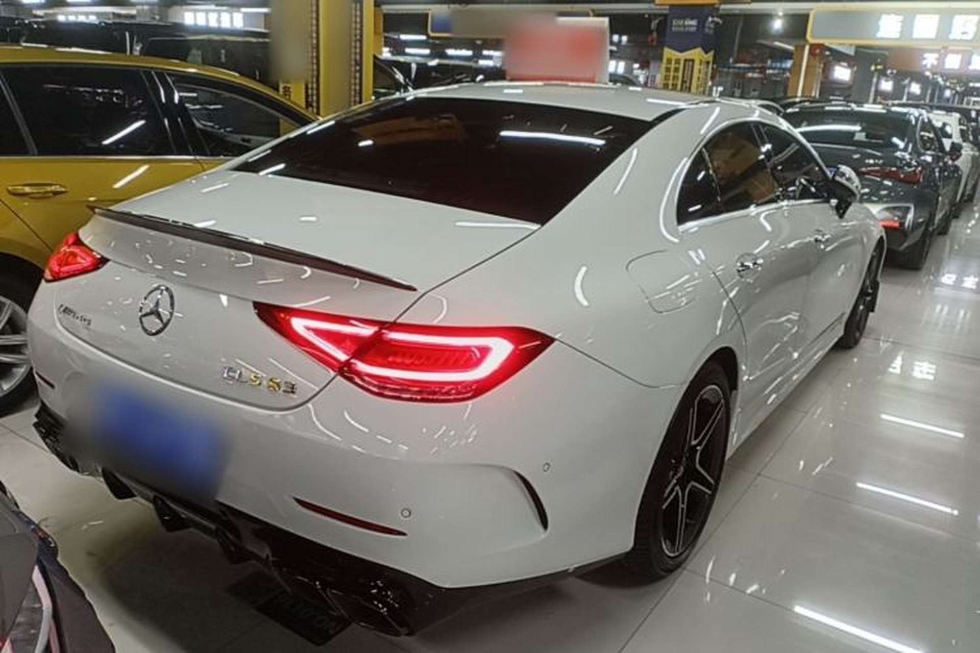 Used Mercedes-Benz CLS 2022 CLS 300 Luxury Model Rear Right 45 Deg