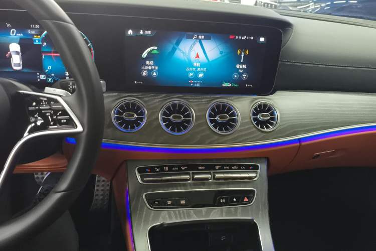 Used Mercedes-Benz CLS 2023 CLS 300 Luxury Model Audio And AC Panel