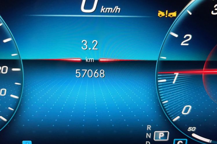 Used Mercedes-Benz CLS 2023 CLS 300 Sporty Edition Odometer Close Up
