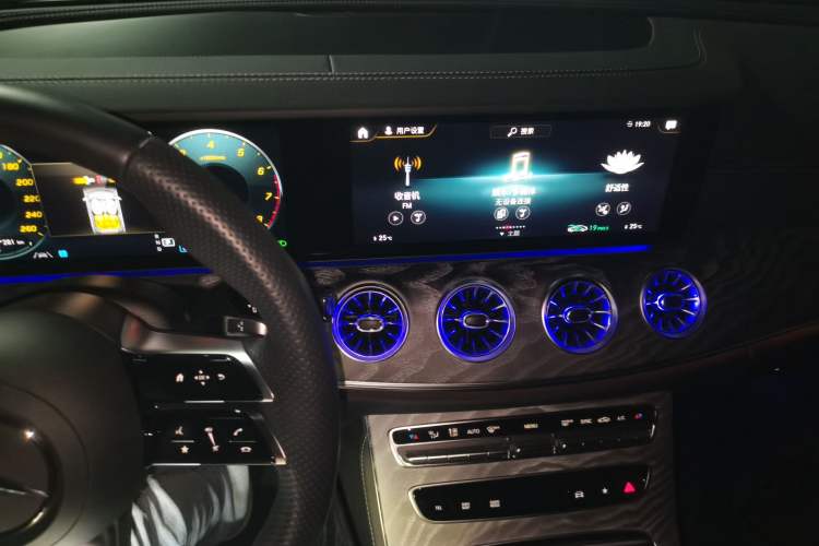 Used Mercedes-Benz CLS 2023 Facelifted CLS 300 Luxury Model Audio And AC Panel