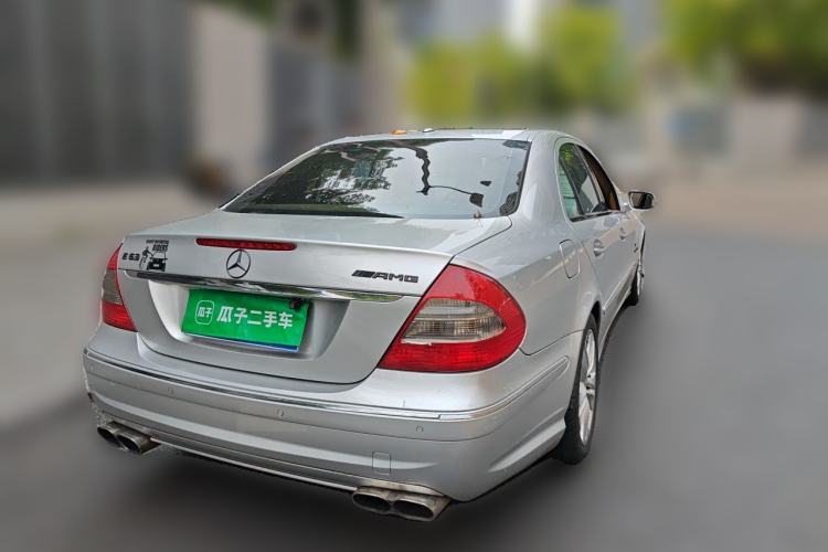 Used Mercedes-Benz E-Class 2007 E 230 Elegant Model Rear Right 45 Deg