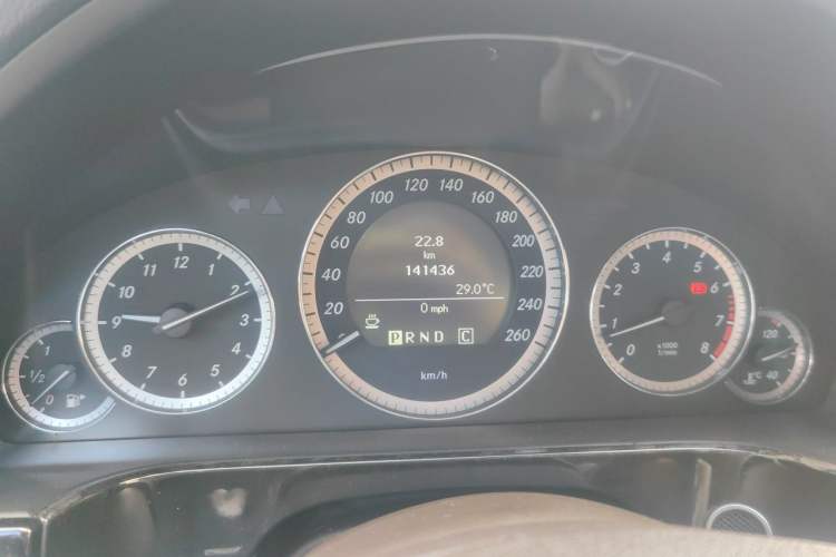 Used Mercedes-Benz E-Class 2010 E 200 CGI Elegant Model Instrument Cluster