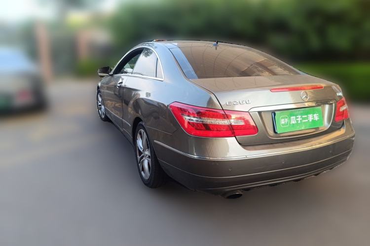 Used Mercedes-Benz E-Class 2010 E 260 CGI Coupe Rear Left 45 Deg