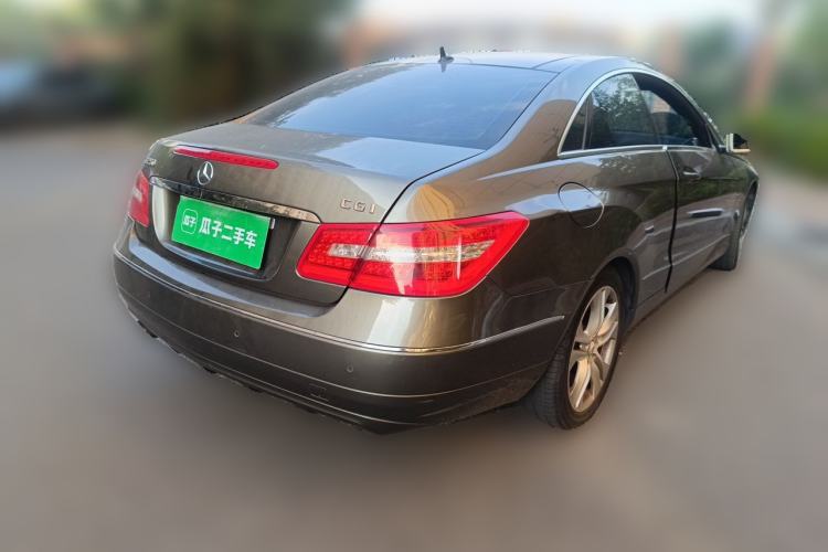 Used Mercedes-Benz E-Class 2010 E 260 CGI Coupe Rear Right 45 Deg