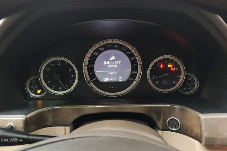 Used Mercedes-Benz E-Class 2010 E 200 CGI Elegant Model Instrument Cluster