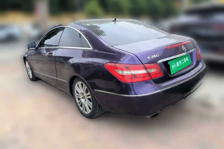 Used Mercedes-Benz E-Class 2010 E 260 CGI Coupe Rear Left 45 Deg