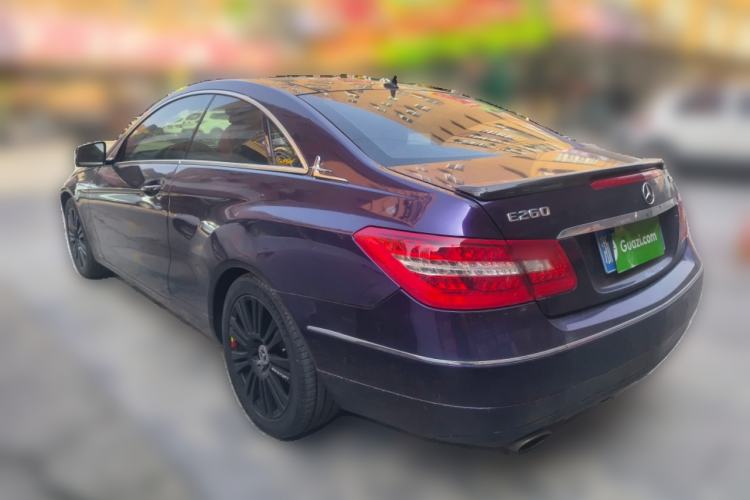Used Mercedes-Benz E-Class 2010 E 260 CGI Coupe Rear Left 45 Deg