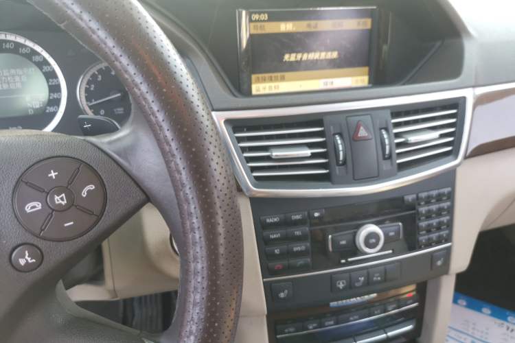 Used Mercedes-Benz E-Class 2011 E 300 L Elegant Model Audio And AC Panel