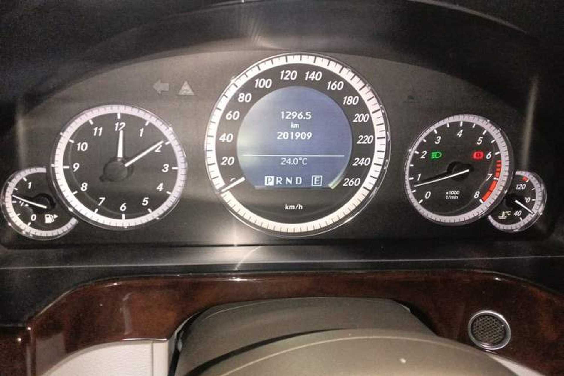 Used Mercedes-Benz E-Class 2011 E 200 L CGI Elegant Model Instrument Cluster