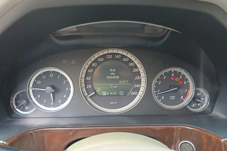 Used Mercedes-Benz E-Class 2011 E 200 L CGI Elegant Model Instrument Cluster