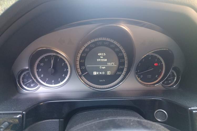 Used Mercedes-Benz E-Class 2011 E 260 L CGI Fashion Model Instrument Cluster