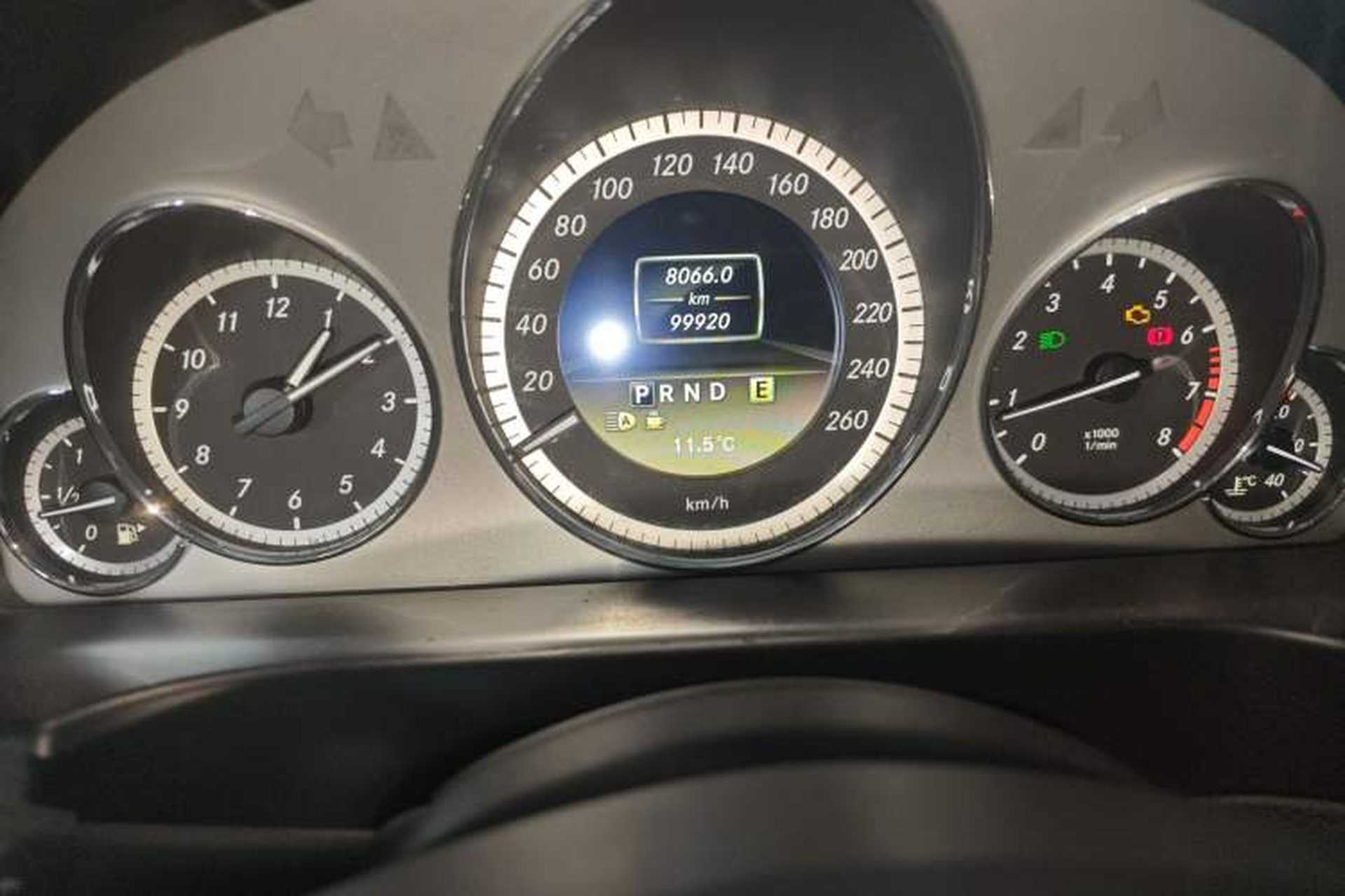 Used Mercedes-Benz E-Class 2011 E 260 CGI Coupe Instrument Cluster