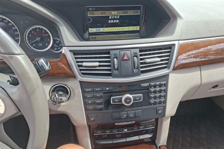 Used Mercedes-Benz E-Class 2012 E 300 L Elegant Model Audio And AC Panel