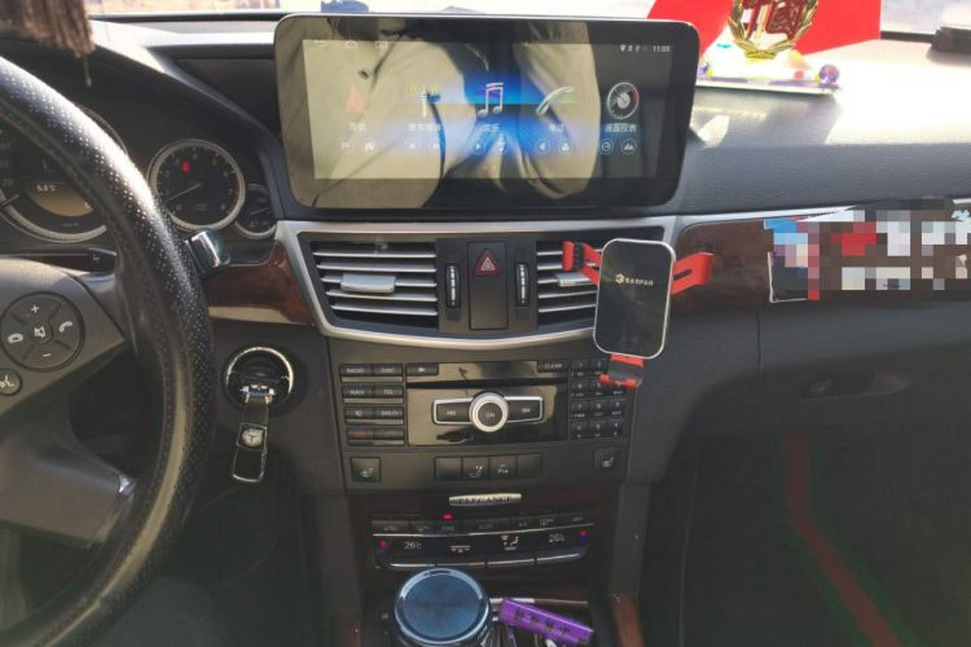 Used Mercedes-Benz E-Class 2012 E 300 L Elegant Model Audio And AC Panel