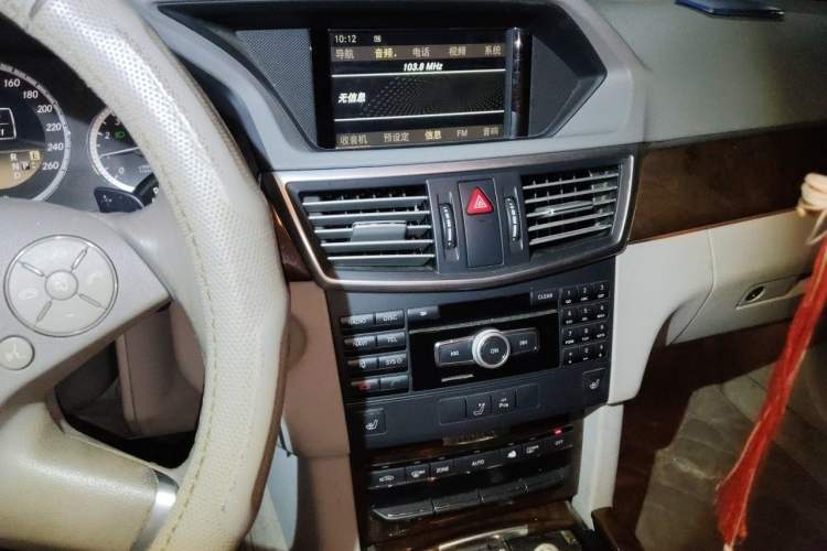 Used Mercedes-Benz E-Class 2012 E 300 L Elegant Model Audio And AC Panel